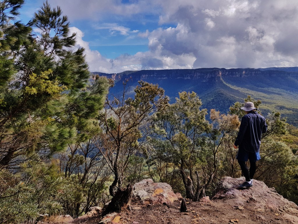 Mount Solitary in Autumn, Katoomba Blue&nbsp;Mountains